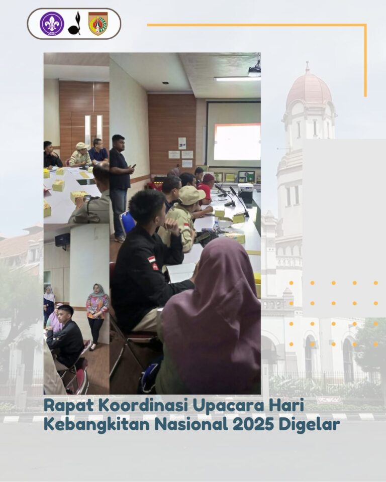 Rapat Koordinasi Upacara Hari Kebangkitan Nasional 2025 Digelar