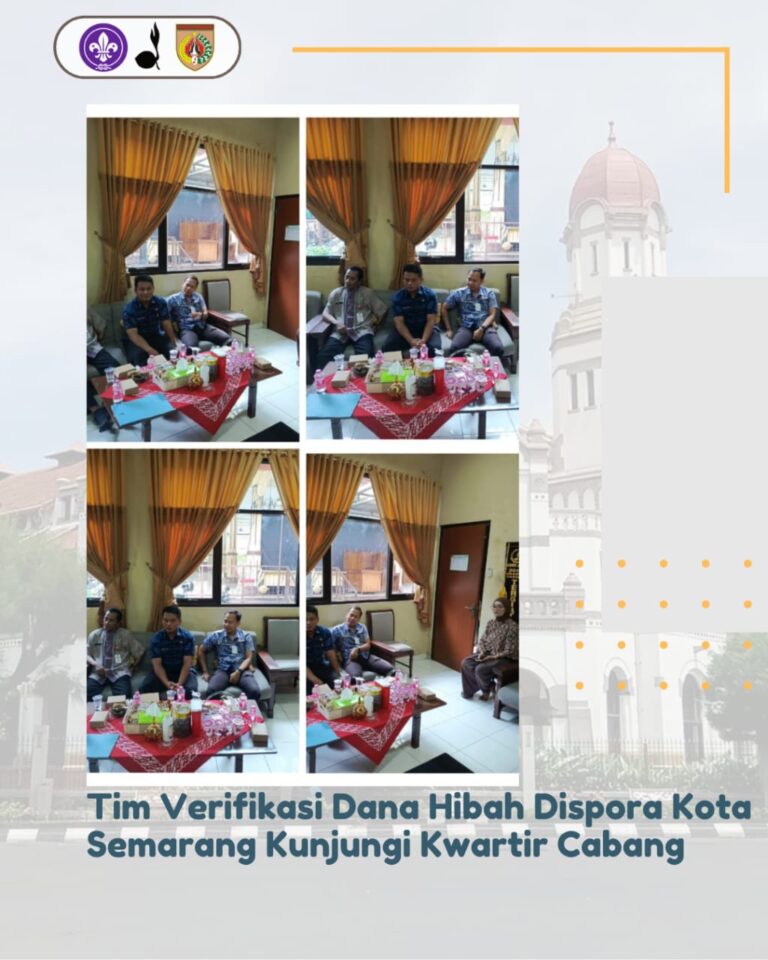 Tim Verifikasi Dana Hibah Dispora Kota Semarang Kunjungi Kwarcab