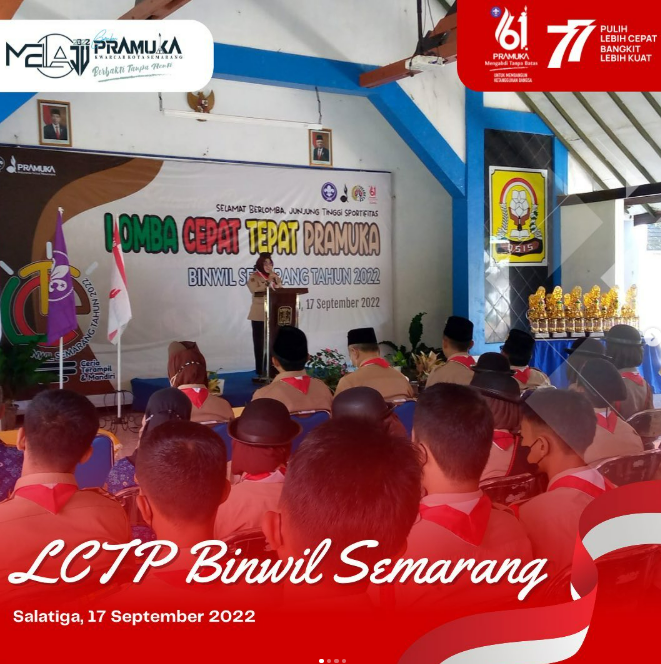 Lomba Cerdas Tepat Pramuka Binwil Semarang Digelar Meriah di Kota Salatiga