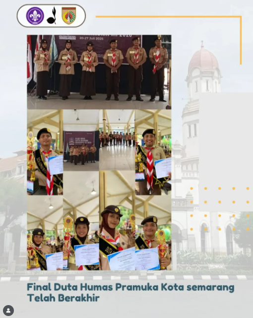 Final Duta Humas Pramuka Kota Semarang 2025 Telah Berakhir