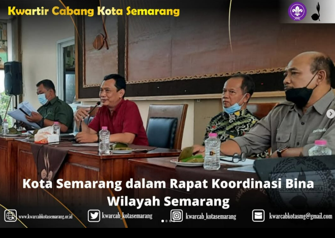 Kota Semarang dalam Rapat Koordinasi Bina Wilayah Semarang