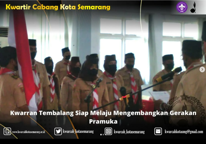 Kwarran Tembalang Siap Melaju Mengembangkan Gerakan Pramuka