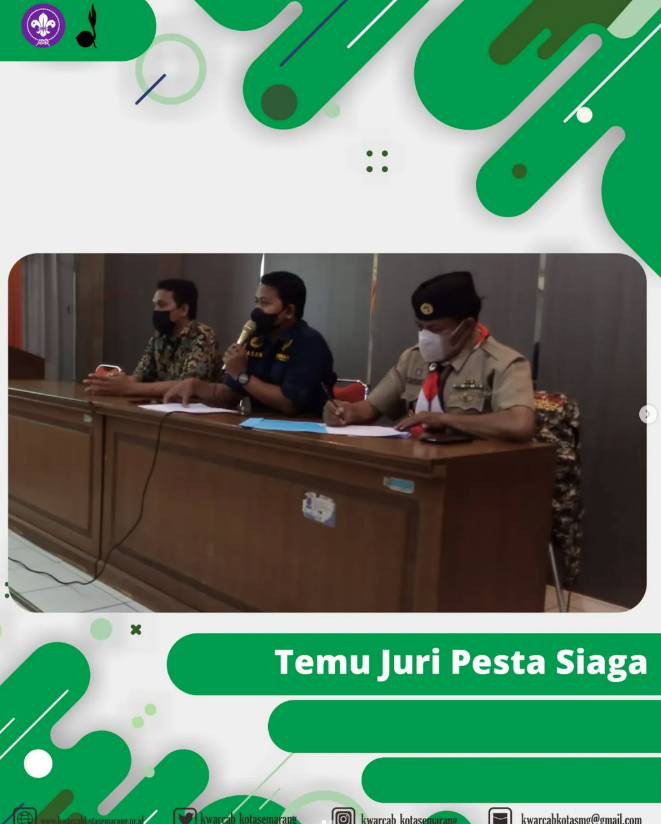 Tingkatkan Koordinasi, Kwarcab Laksanakan TM Juri Pesta Siaga