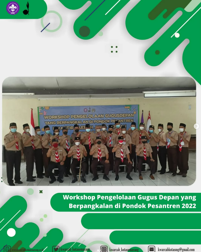 Workshop Pengelolaan Gugus Depan yang Berpangkalan Di Pondok Pesantren