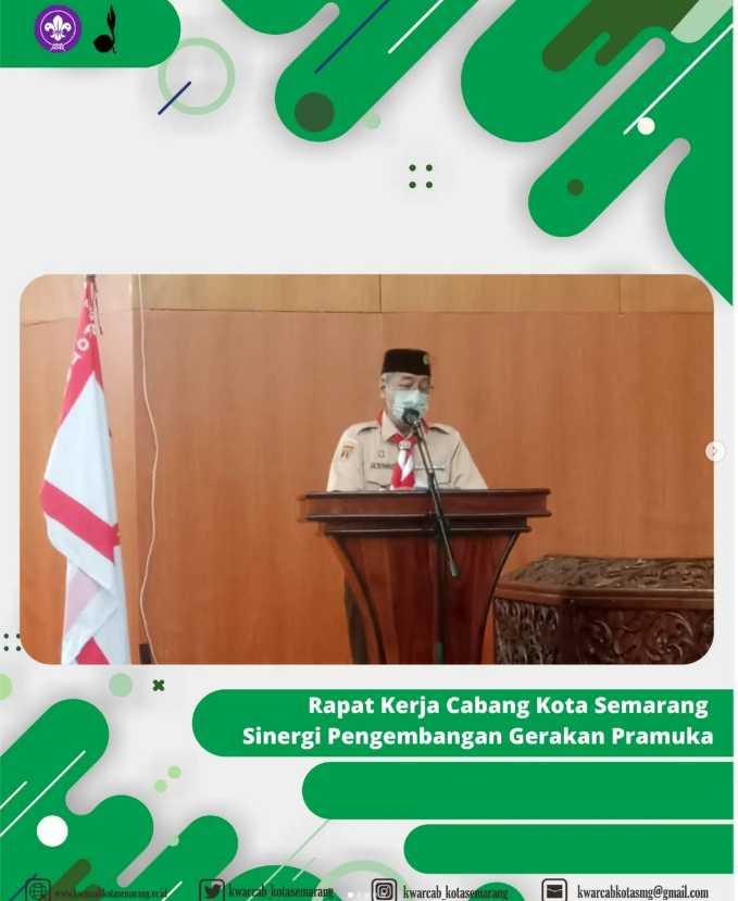 Rapat Kerja Cabang Sinergi Pengembangan Gerakan Pramuka