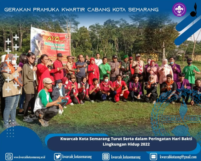 Kota Semarang Turut Serta dalam Peringatan Hari Bakti Lingkungan Hidup 2022