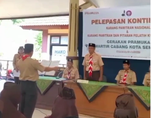 Kontingen Karang Pamitran Nasional & KP3D-Kwarcab Kota Semarang