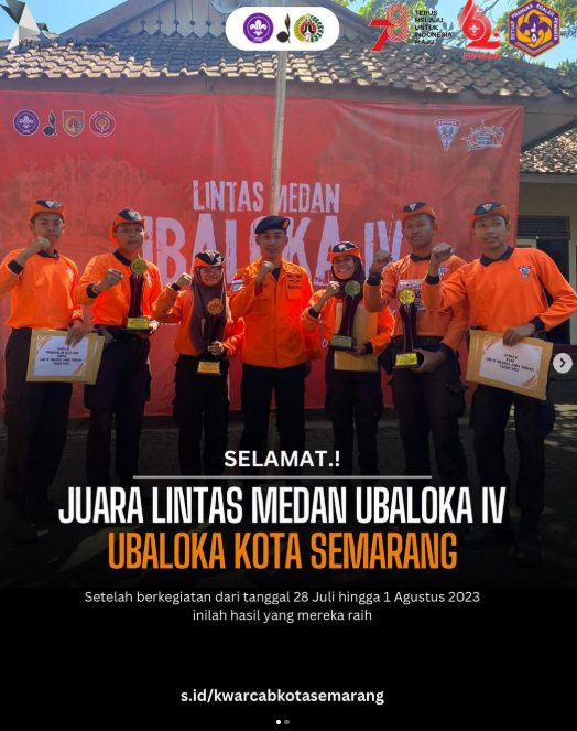 Halo Genk…!! Selamaaat Atas Prestasi Membanggakan di Lintas Medan Ubaloka IV Kwarda Jawa Tengah!