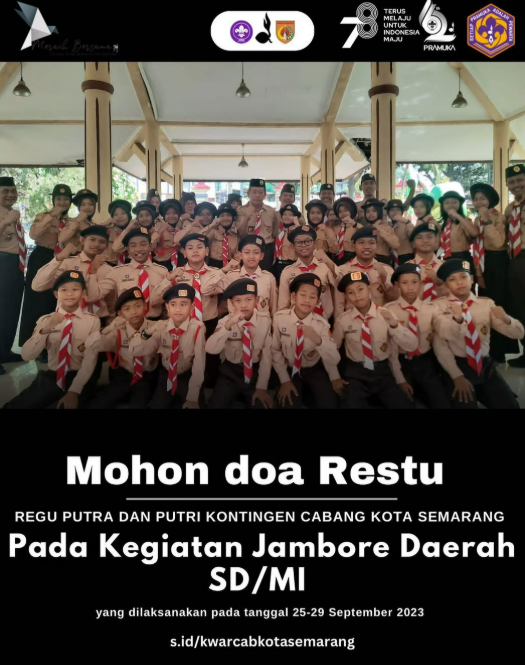Selamat Berkegiatan! Jambore Daerah SD/MI Kwarcab Kota Semarang Siap Digelar