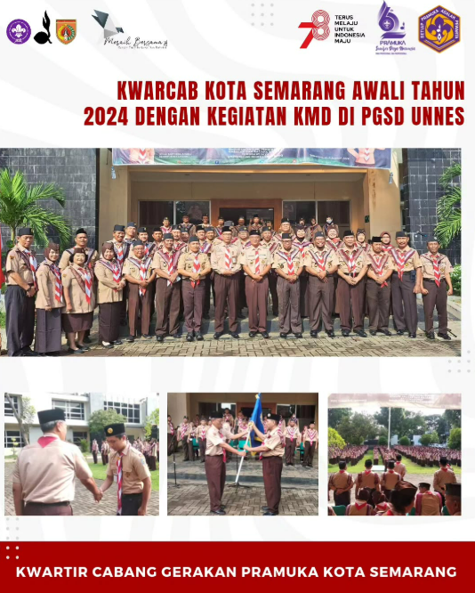 Kwarcab Kota Semarang Awali Tahun 2024 dengan Kegiatan KMD di PGSD UNNES