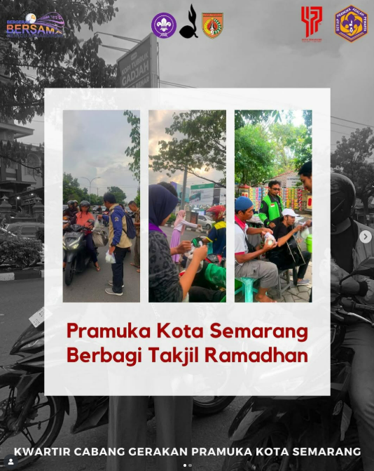 Kwarcab Kota Semarang Berbagi Takjil Ramadhan 1445 H
