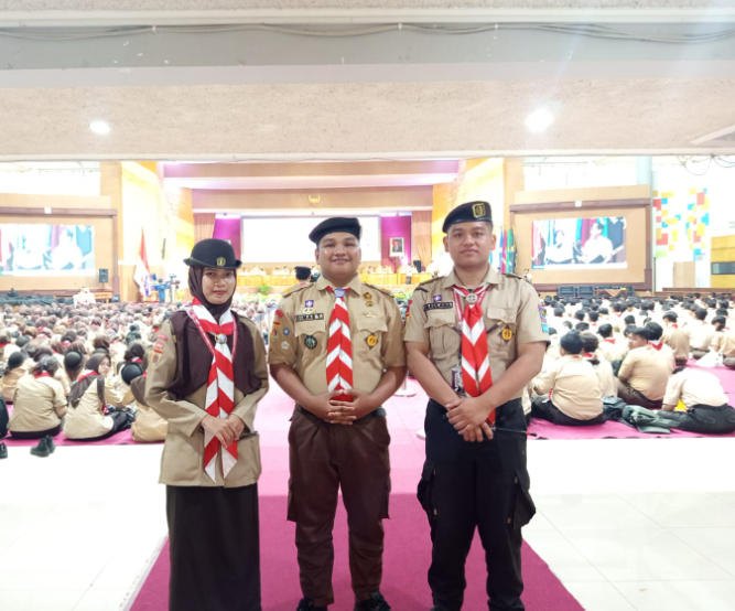 KWARCAB KOTA SEMARANG HADIRI ORIENTASI KEPRAMUKAAN MAHASISWA BARU UNNES 2025