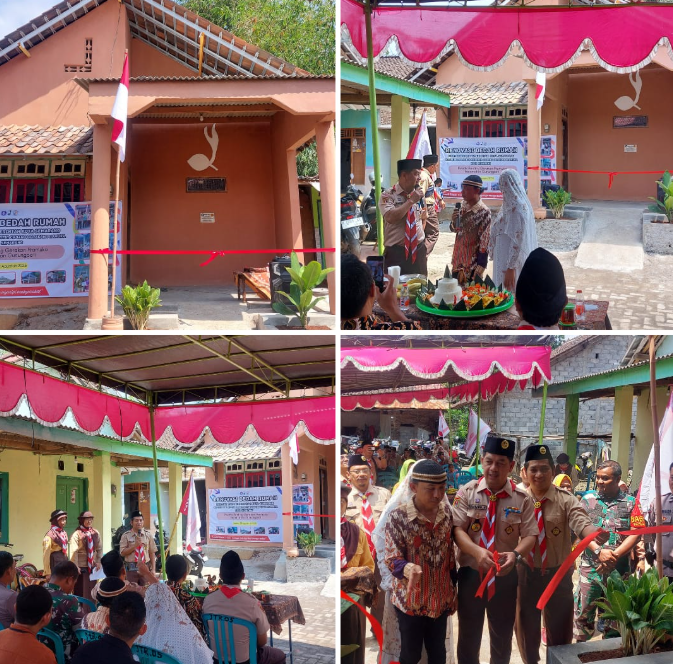 PRAMUKA SEMARANG SERAHKAN HASIL RENOVASI RUMAH LAYAK HUNI DI GUNUNGPATI
